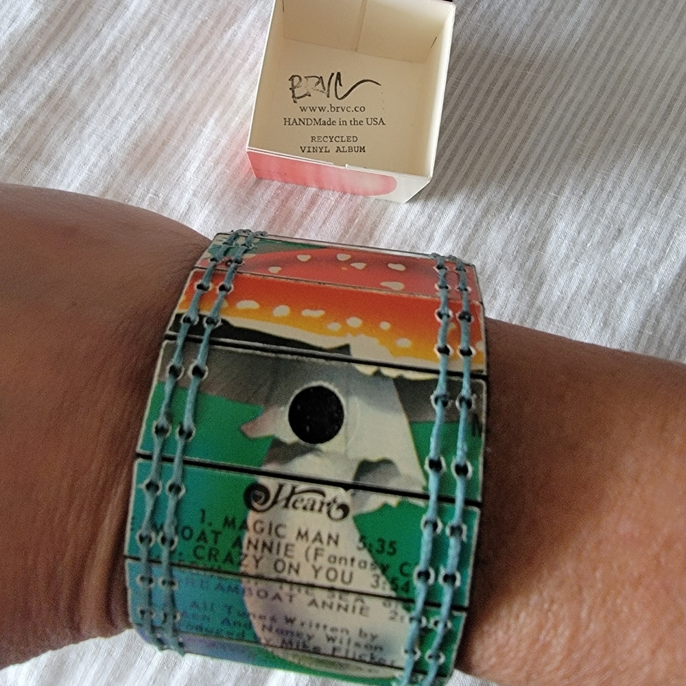 HEART Broken Record Vinyl Collection Wristband